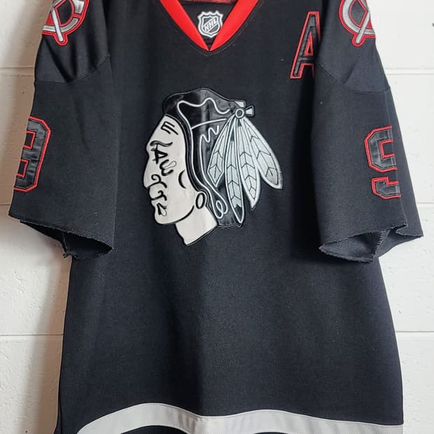 리복 x CCM NHL 시카고 블랙호크스 아이스하키져지(유니폼)