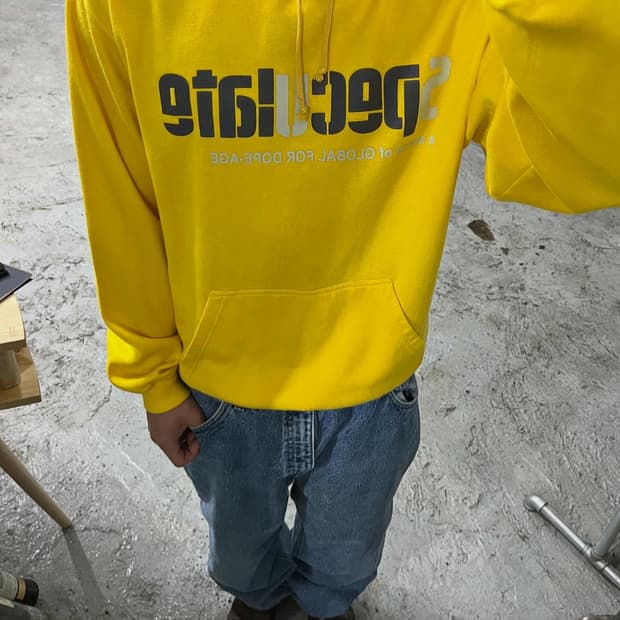 speculate logo hoodie