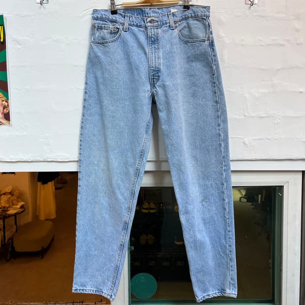 Levis 550 리바이스 릴랙스드 테이퍼드 데님 진 36x32