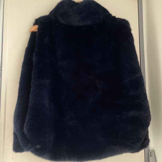 밍크털 퍼 조끼 베스트 자켓