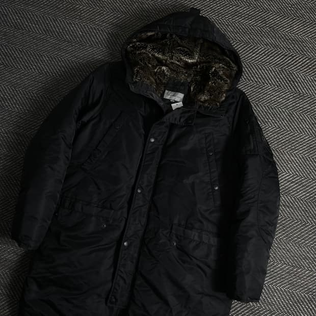 00s 캘빈클라인 아카이브 N3B 이너 퍼 다운 패딩y 3262