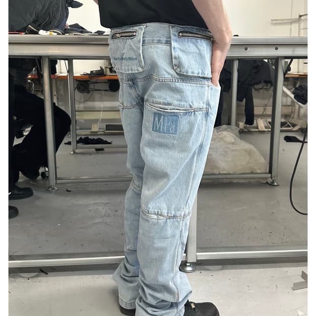 MPa BAG PANTS (STEEL BLUE) 코르티스 주훈 바지