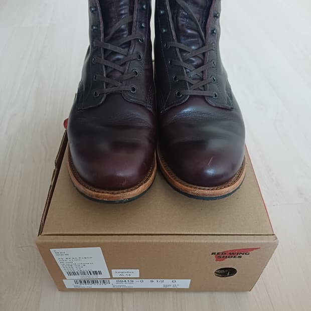 레드윙 9419 벡맨 블랙체리 9.5D 엑스칼리버