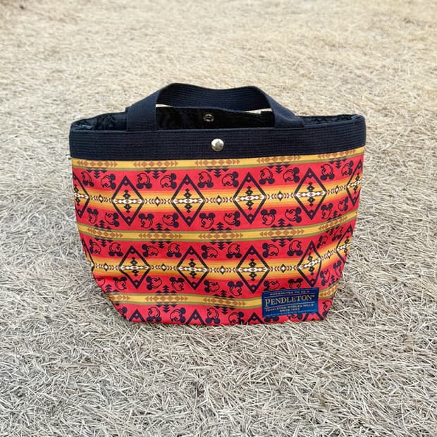 [PENDLETON] 서프 미키 에스닉 패턴 토트백