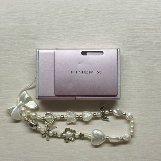 후지필름 파인픽스 z3 핑크 디카 풀박스 (작례)