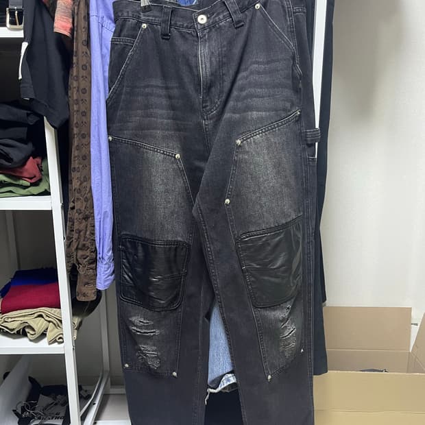 인세인개러지 더블니 팬츠 2사이즈