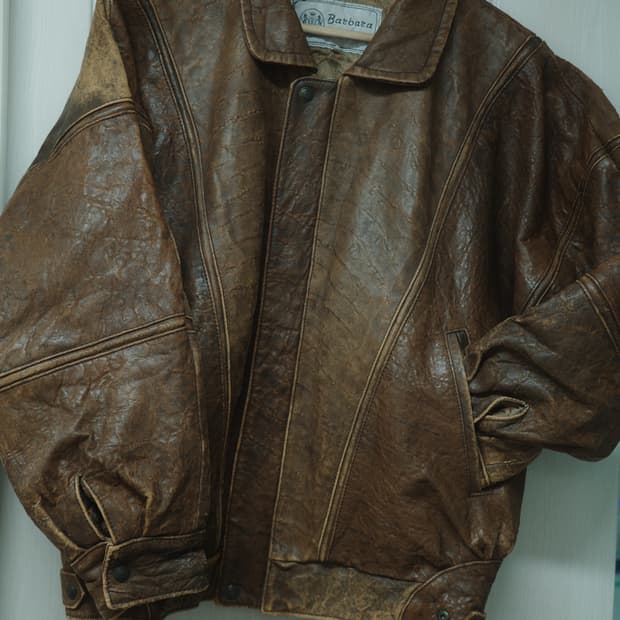 Leather Jacket ( Made in Italy )