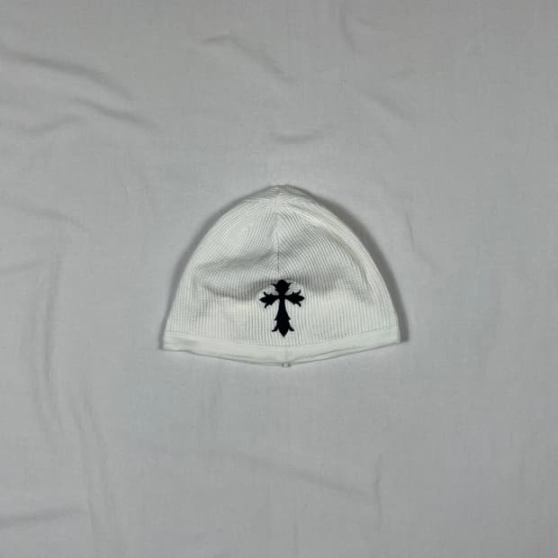 크롬하츠 chrome hearts 로고 써멀 비니 모자
