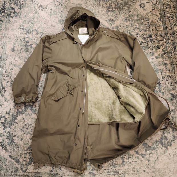 90s오리지날 휴스턴 m-51 피쉬테일 파카