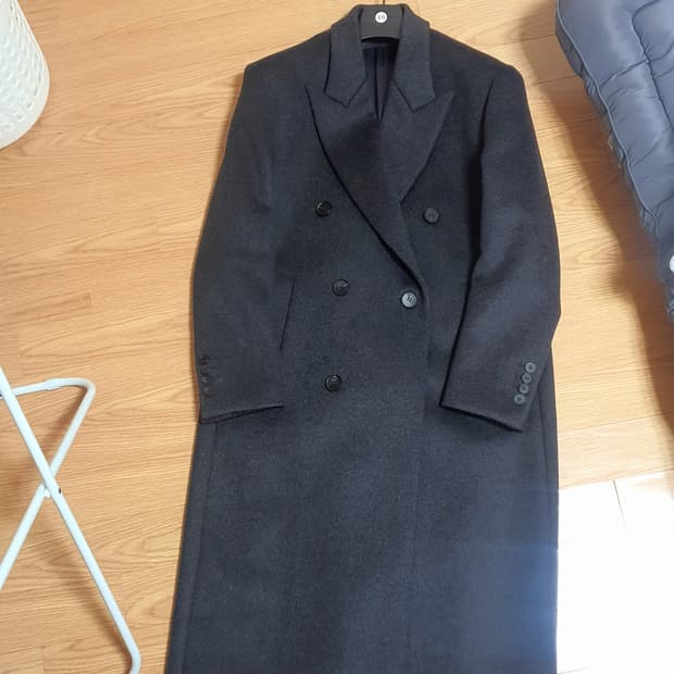 마마가리 더블 롱코트 팝니다