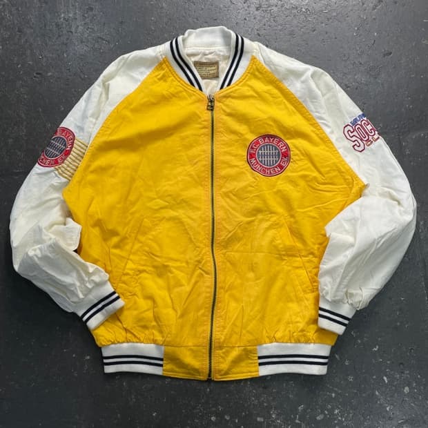 100 빈티지 바이에른 뮌헨 나일론 자켓