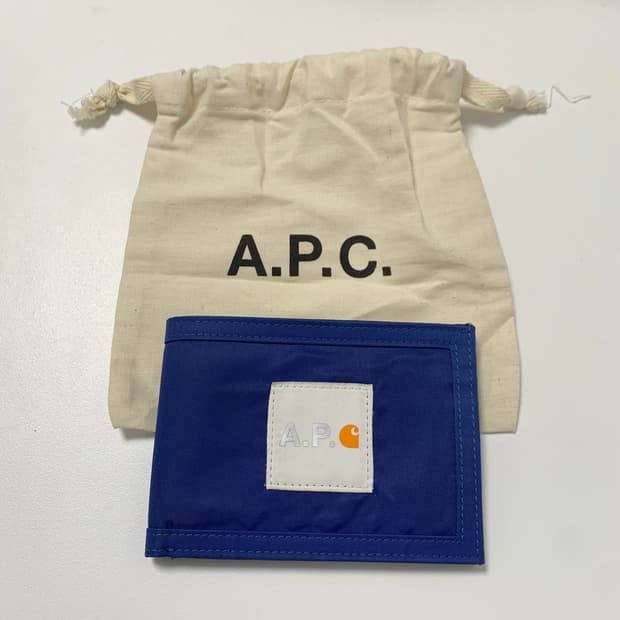 아페쎄 칼하트 콜라보 지갑 카드홀더