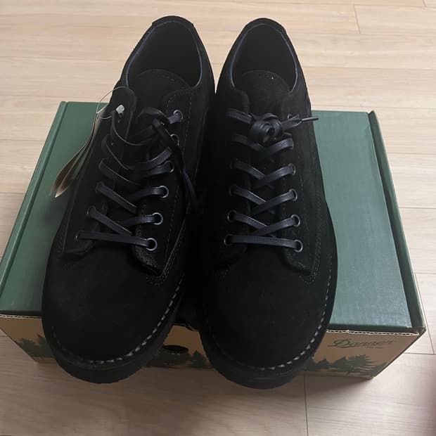 대너 불 런 로우 스웨이드 블랙 새상품