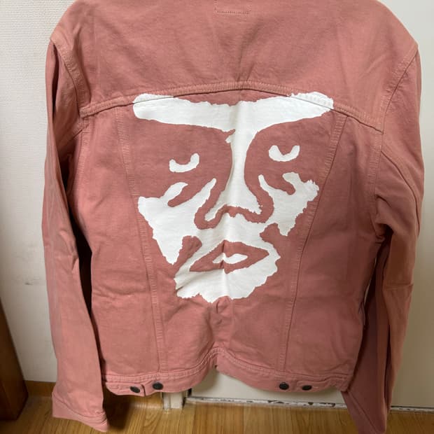 [M] 오베이 핑크 데님 자켓