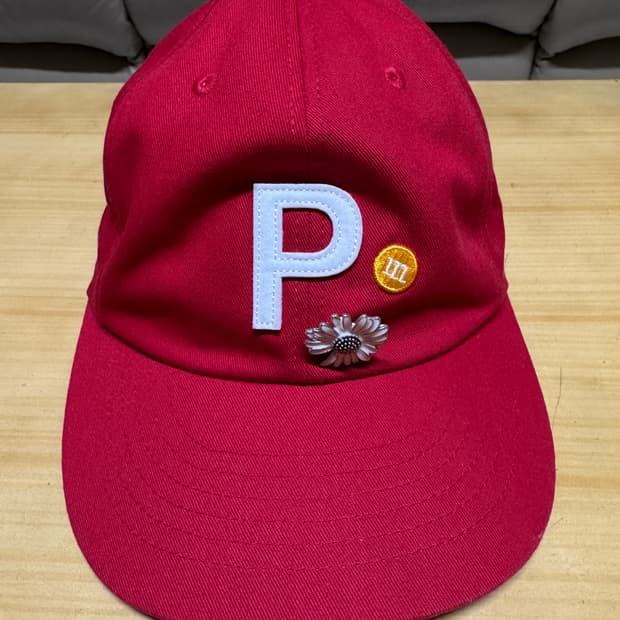 피스마이너스원 PMO 볼캡 #1 레드