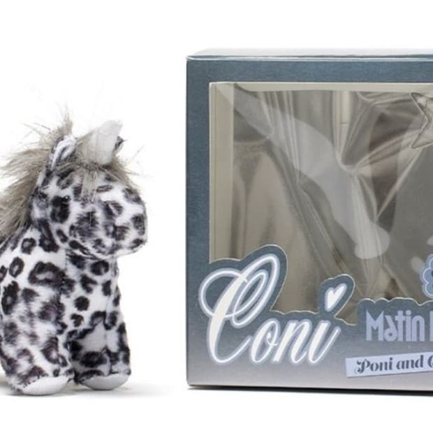 마뗑킴 포니 키링 그레이