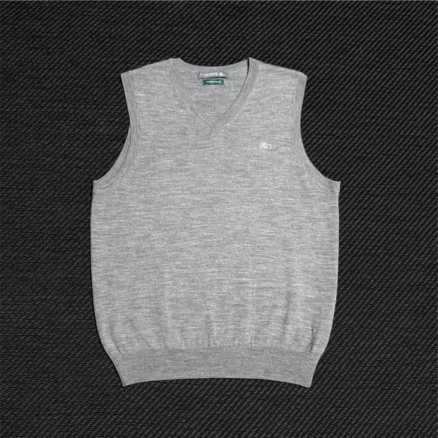 [S] Lacoste 라코스테 울 우먼즈 브이넥 니트 조끼