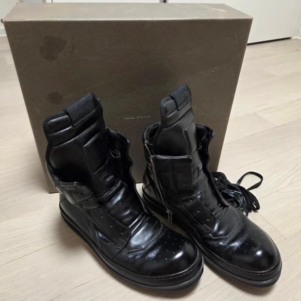 릭오웬스 지오바스켓 블랙 42.5