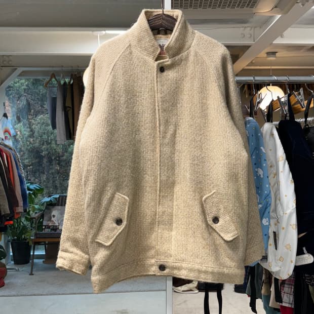 Silk road 베이지 울자켓