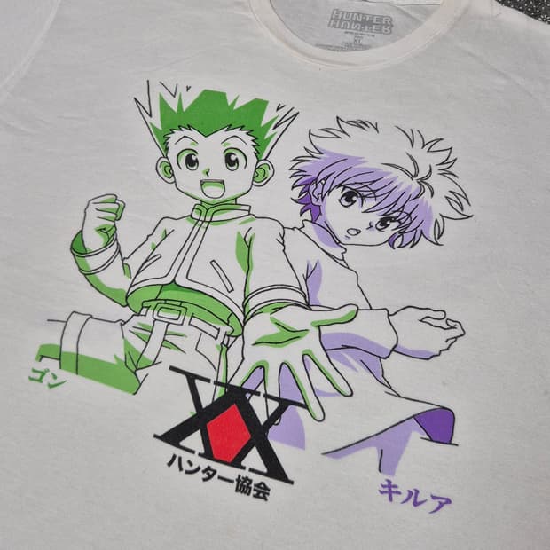 [XL] 헌터x헌터 오피셜 티셔츠 -206