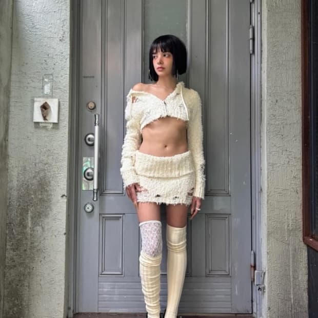 비엔프롬 니트 셋업