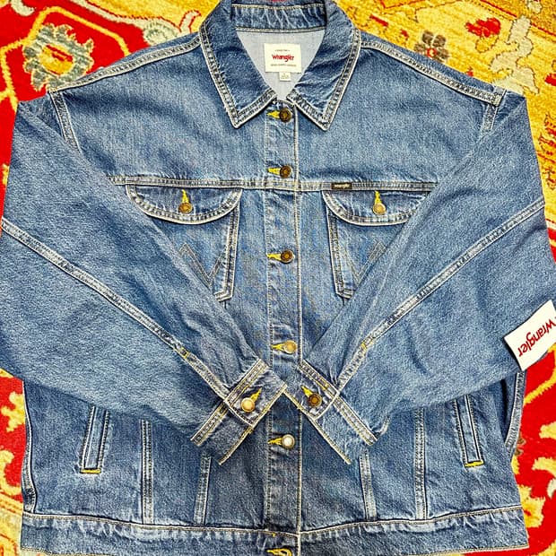 WRANGLER 랭글러 웨스턴 데님 청 자켓 L