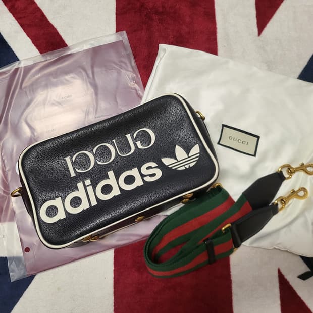 구찌 x 아디다스 메신저백