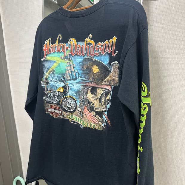 Harley davidson 빈티지 롱슬리브 T