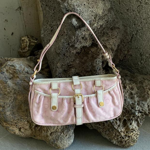 셀린느 마카담 캔버스 숄더백