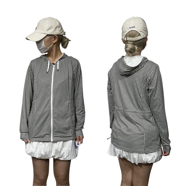 일본 빈티지 CLOSSHI 블랙 후드 바람막이 와투케 y2K 자켓 M