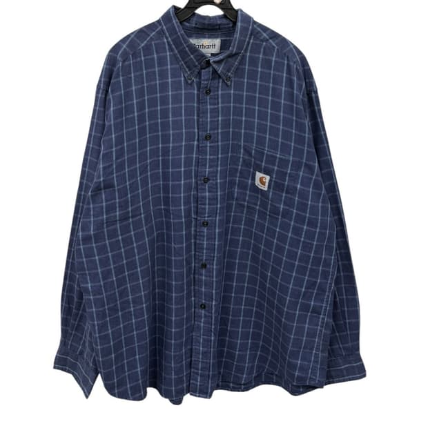 칼하트 체크 긴팔셔츠
