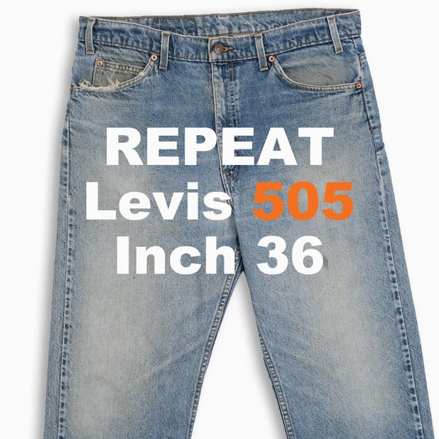 리바이스 505 오렌지탭 90s 36 인치 OR50538106