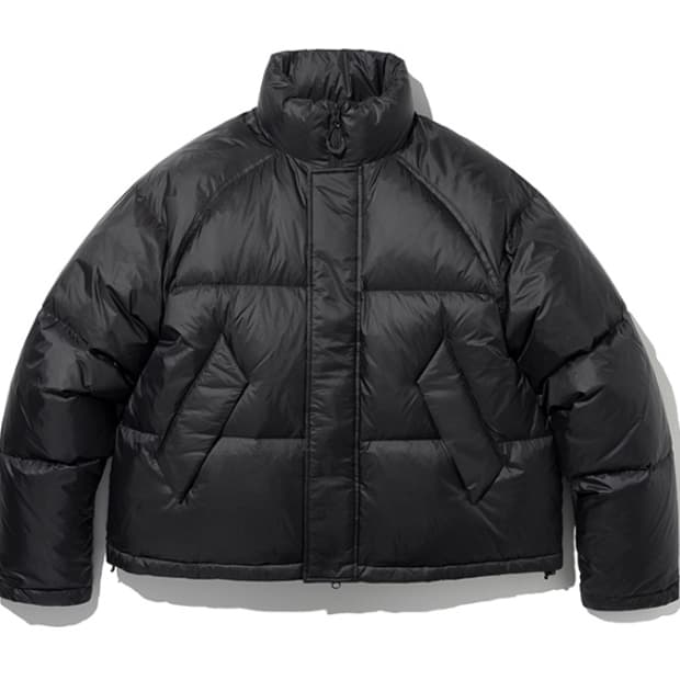 유니폼브릿지 light puffer down parka 블랙 xl 패딩