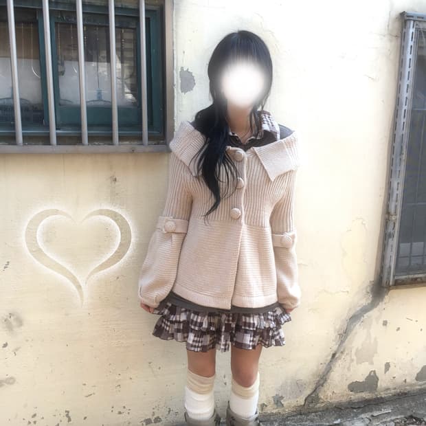 초코맛 갸루 코디세트