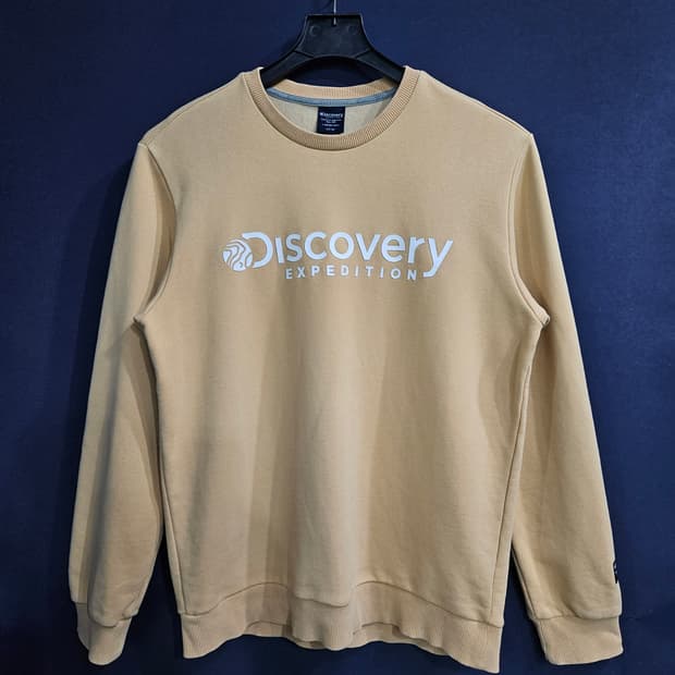 디스커버리 살구색컬러 남성 105 맨투맨 