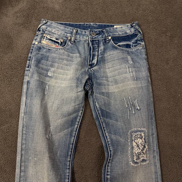 [ 정품/30 ] 디젤 워싱 데님 팬츠