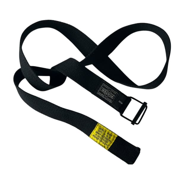 [PORTER x N.HOOLYWOOD] 포터 엔할리우드 블랙 웹 벨트