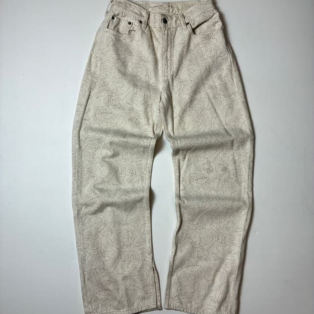 리바이스 x 가니 루즈 스트레이트 패턴 데님 팬츠 PN8524