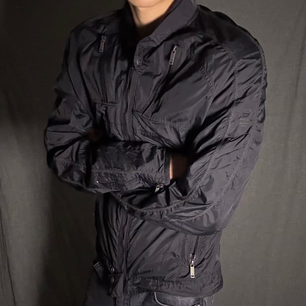 디젤 나일론 라이더 자켓