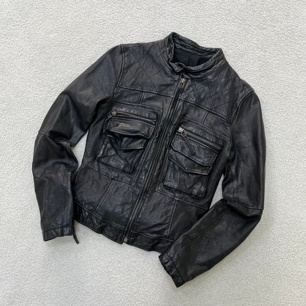 55 빈지티 여성 양가죽 자켓 0402M