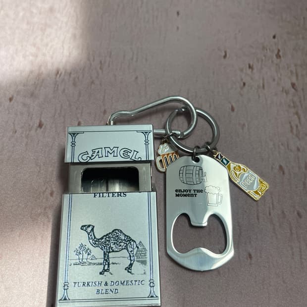 (재입고) 카멜키링세트 CAMEL ASHTRAY KEYRING SET