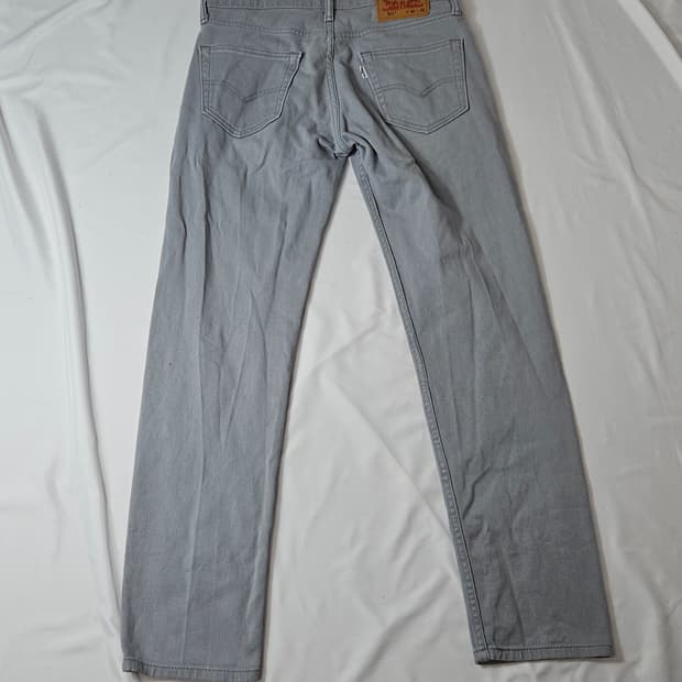 리바이스 511 화이트탭 그레이진 데님팬츠 바지 코튼 워크 30