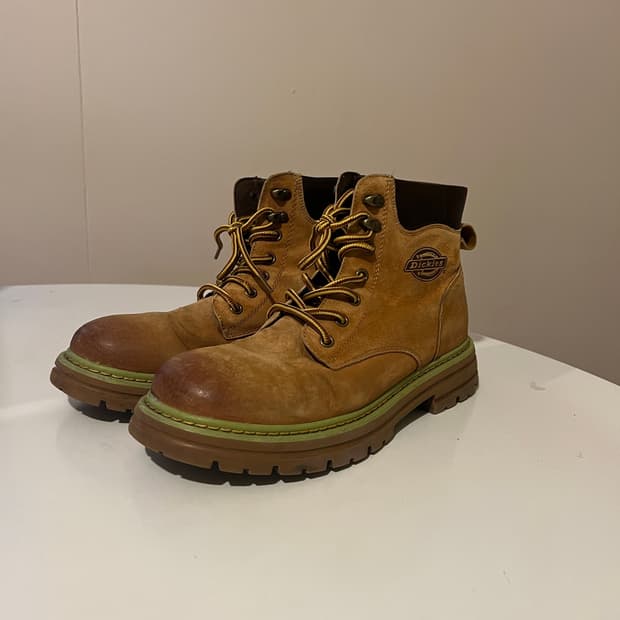 디키즈 아웃도어 어스 옐로우 겨울 워커 캠핑 부츠