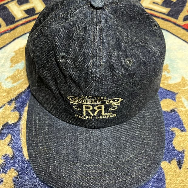 RRL 랜치 로고 볼캡 더블알엘 김우빈 이동휘 류준열