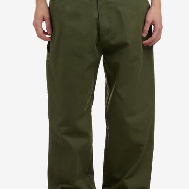 오베이 카펜터 팬츠 올리브 34