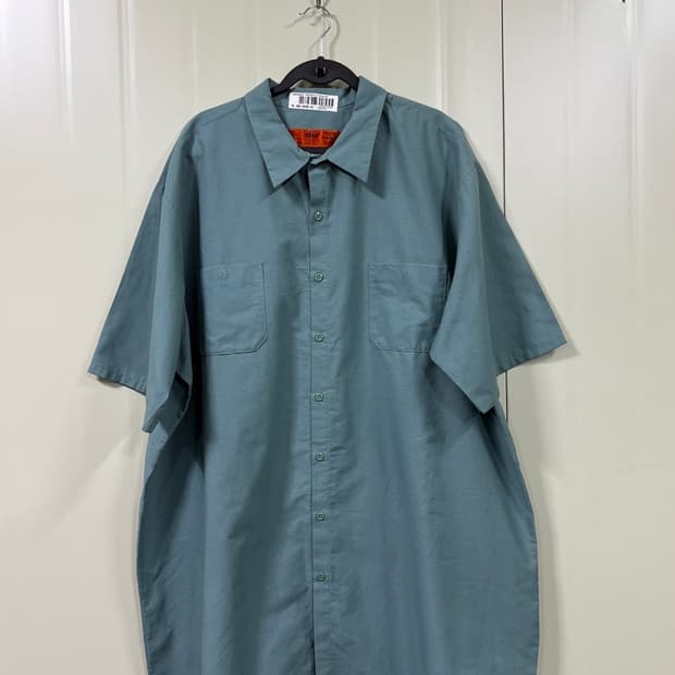 레드캡 민트 워크셔츠