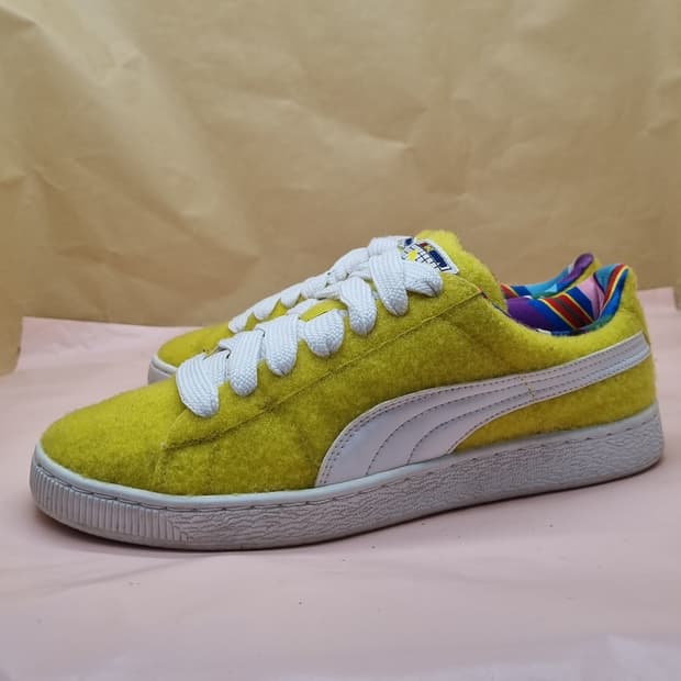 푸마 x디앤리키  옐로우 스니커즈270