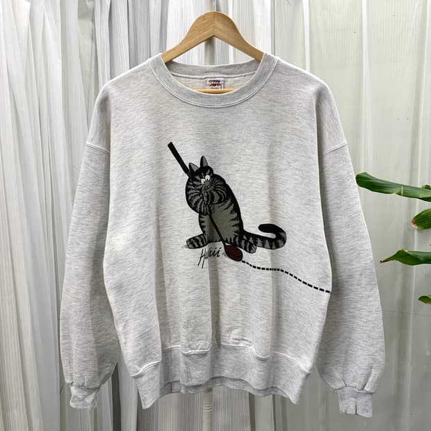 크레이지셔츠 기모 스웨트셔츠 맨투맨 1836