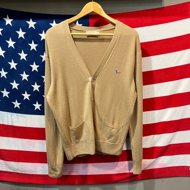 메종키츠네 가디건