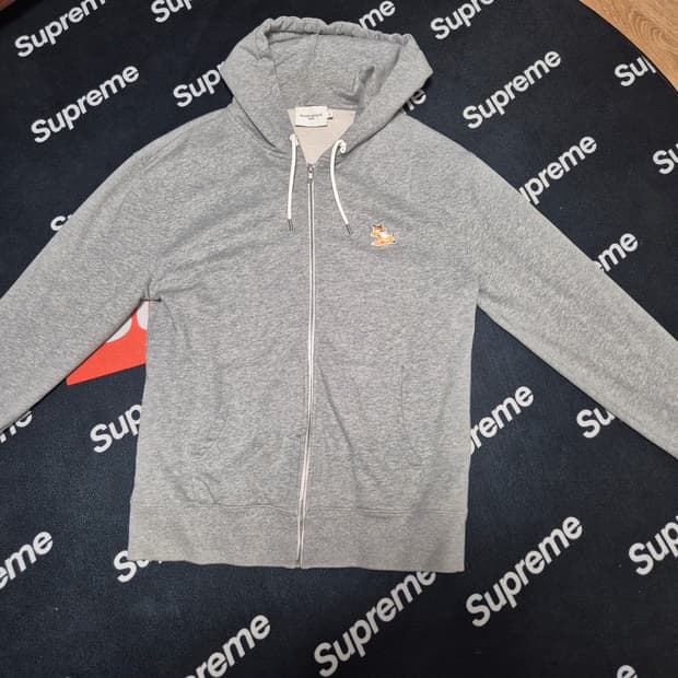 메종키츠네 후드집업 xxl